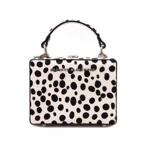 Brandon Blackwood Dalmatian Pony-Hair Mini Trunk